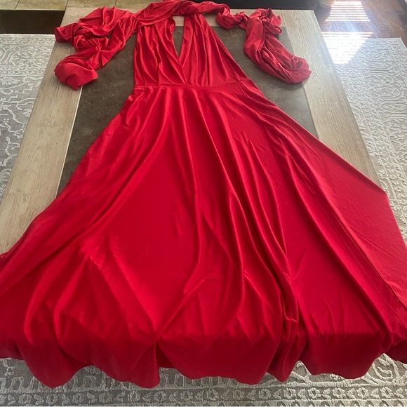 Guest Dresses for Women,72 Styles  Wrap Dress Long Maxi Convertible Multiway - Picture 7 of 12